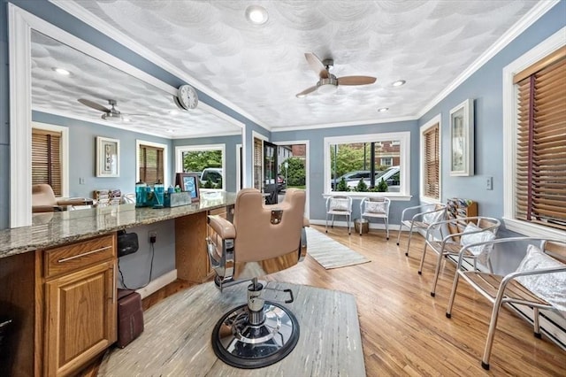 33 S S, Hingham, MA 02043 - sunroom featuring healthy amount of natural light and built in desk