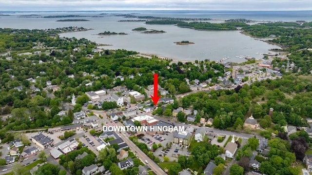33 S S, Hingham, MA 02043 - aerial view of property and surrounding area with a large body of water