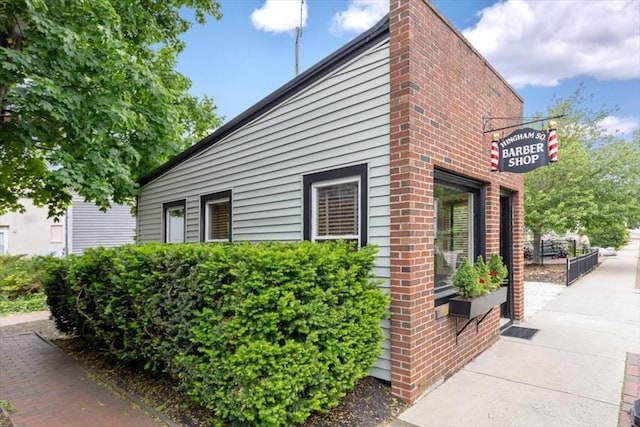 33 S S, Hingham, MA 02043 - view of property exterior with brick siding
