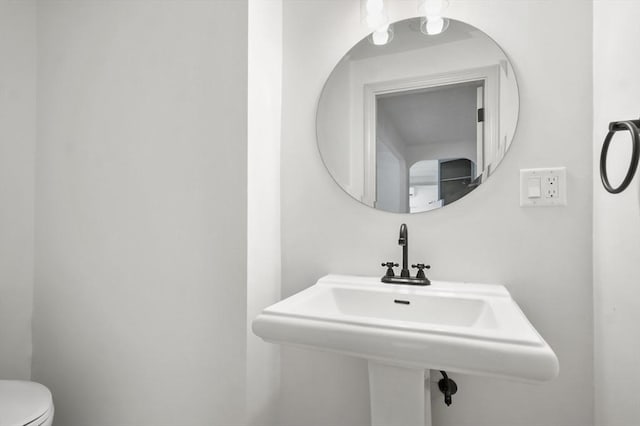 20 Marjorie Rd, Wilmington, MA 01887 - half bathroom with a sink and toilet