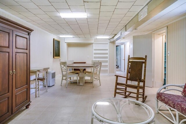 177 Elm St, Andover, MA 01810 - dining room featuring light tile patterned floors