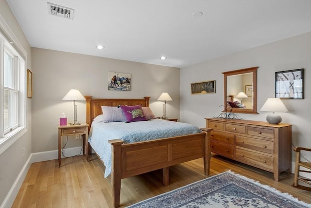 30 Preston Ct Unit 1, Swampscott, MA 01907 - bedroom with light wood-style floors and recessed lighting