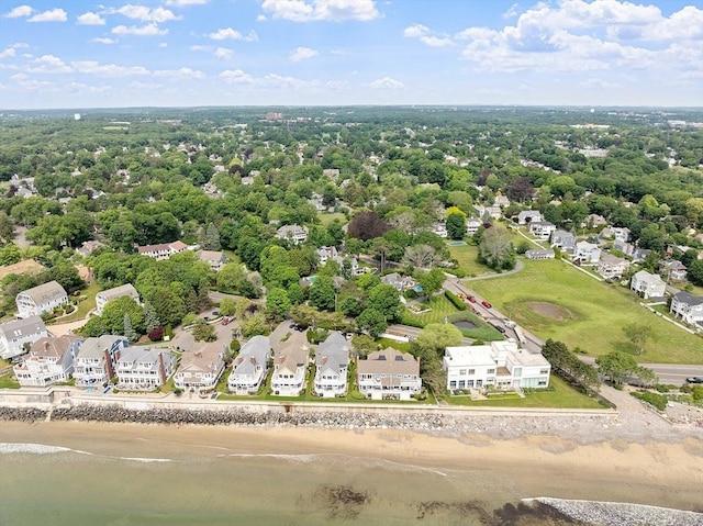 30 Preston Ct Unit 1, Swampscott, MA 01907 - aerial perspective of suburban area with a nearby body of water