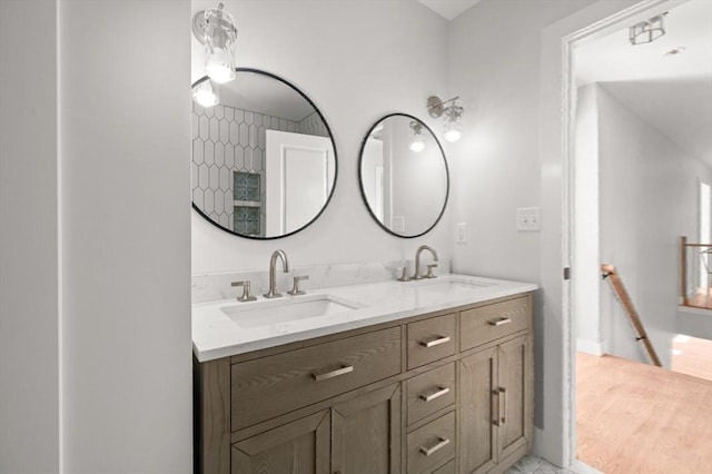 13 Alden Rd, Andover, MA 01810 - full bathroom featuring a sink and double vanity