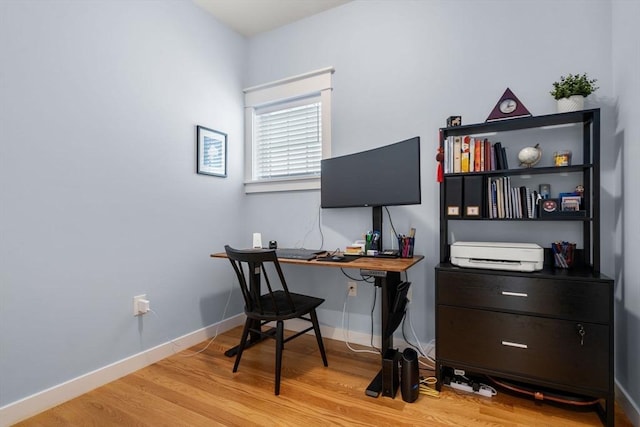 9 Baldwin Ct Unit 9, Harvard, MA 01451 - home office featuring light wood-style flooring and baseboards