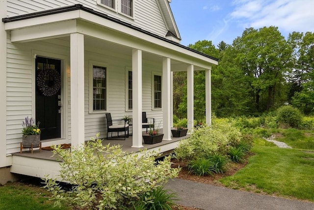 9 Baldwin Ct Unit 9, Harvard, MA 01451 - entrance to property featuring covered porch