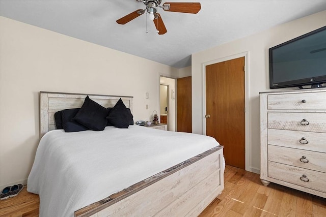 148 Prince Rd, Southbridge, MA 01550 - bedroom featuring light wood-type flooring, baseboards, and a closet