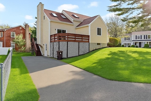 52 Wainwright Ave, Weymouth, MA 02190 - exterior space featuring fence, stairs, and a front yard