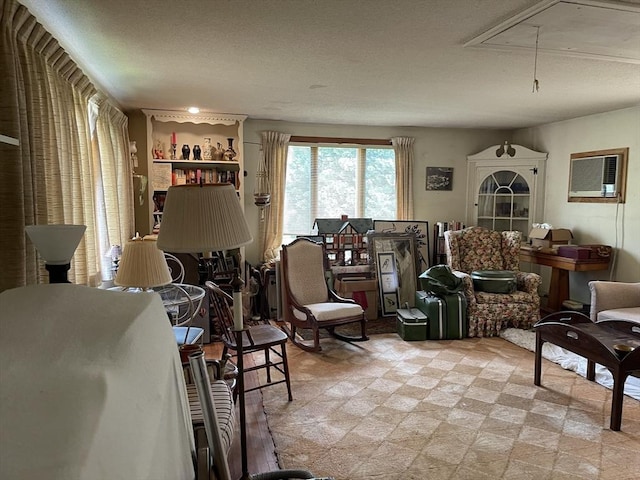 57 Harrington St, Falmouth, MA 02536 - sitting room with attic access