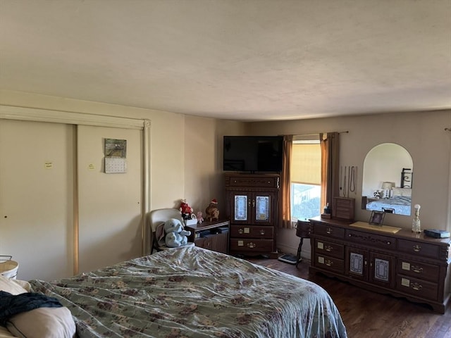 925 Washington St, Weymouth, MA 02189 - bedroom with dark wood-type flooring