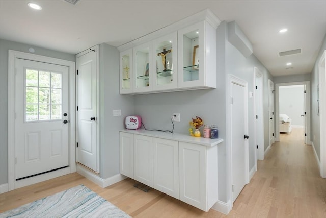 6 Fallon Cir, Braintree, MA 02184 - interior space with light wood finished floors, baseboards, and recessed lighting