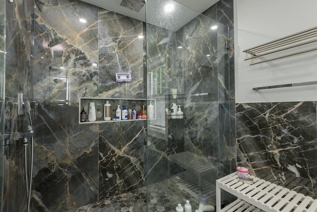 6 Fallon Cir, Braintree, MA 02184 - full bath featuring a marble finish shower
