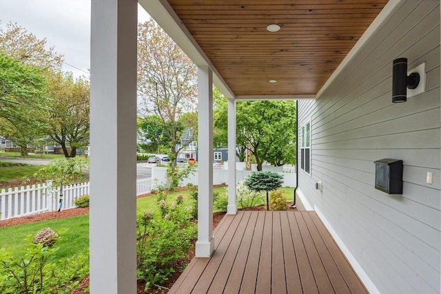 6 Fallon Cir, Braintree, MA 02184 - view of wooden porch