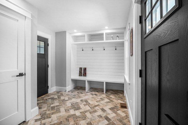 view of mudroom