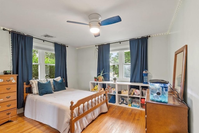 34 Woodland Cir, Methuen, MA 01844 - bedroom featuring wood finished floors and ceiling fan