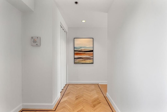 931 Massachusetts Ave Unit 606, Cambridge, MA 02139 - hall with baseboards and recessed lighting
