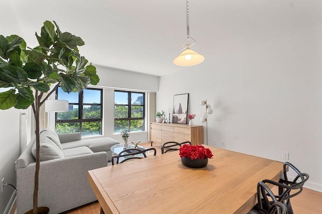 931 Massachusetts Ave Unit 606, Cambridge, MA 02139 - dining space featuring wood finished floors