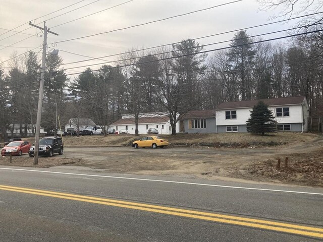 view of asphalt road