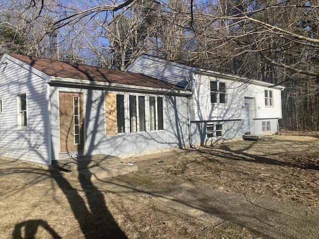view of property exterior