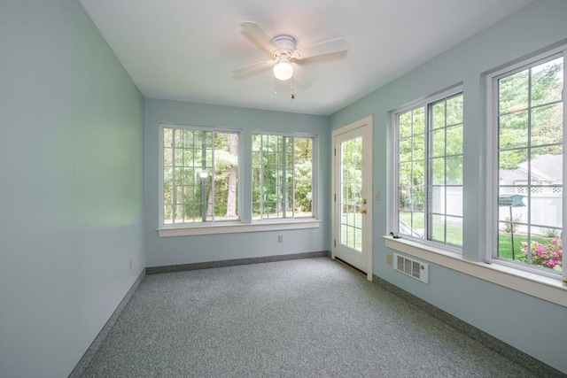 97 High Pine Cir Unit 97, Wilbraham, MA 01095 - unfurnished sunroom with plenty of natural light, baseboards, and carpet
