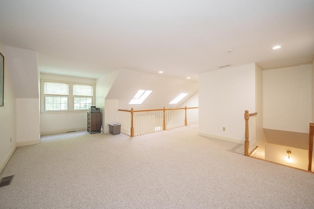 97 High Pine Cir Unit 97, Wilbraham, MA 01095 - bonus room featuring carpet, recessed lighting, baseboards, and a skylight