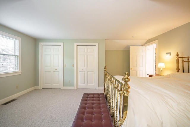 97 High Pine Cir Unit 97, Wilbraham, MA 01095 - carpeted bedroom with multiple closets and baseboards