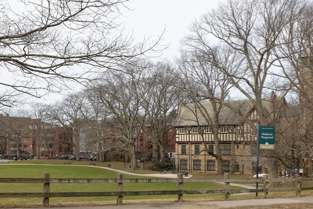 24 Dean Rd Unit 3, Brookline, MA 02445 - view of property's community with fence