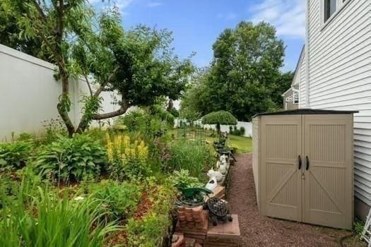 5 Saint John Ln Unit 5, Milford, MA 01757 - view of yard with a storage unit