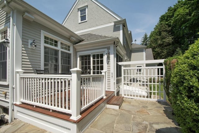 265 King St, Cohasset, MA 02025 - view of wooden terrace