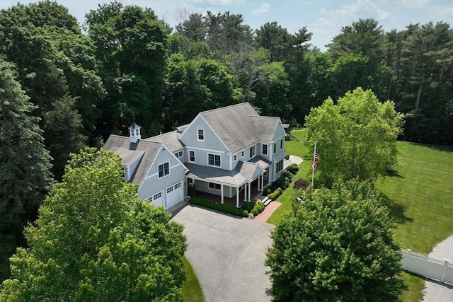 265 King St, Cohasset, MA 02025 - aerial view of property and surrounding area