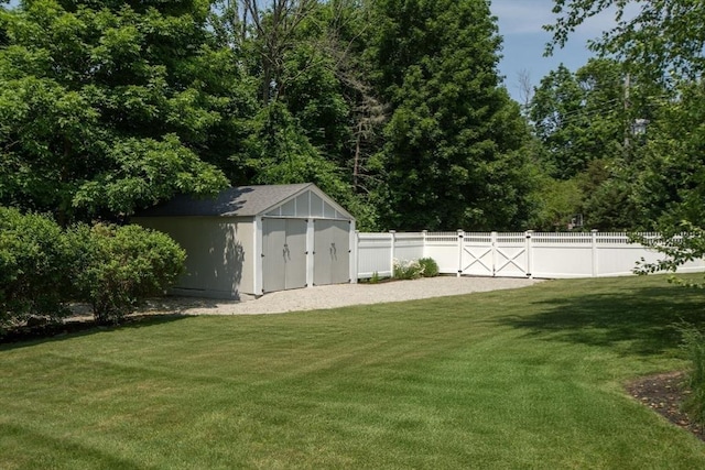 265 King St, Cohasset, MA 02025 - view of yard featuring a storage shed