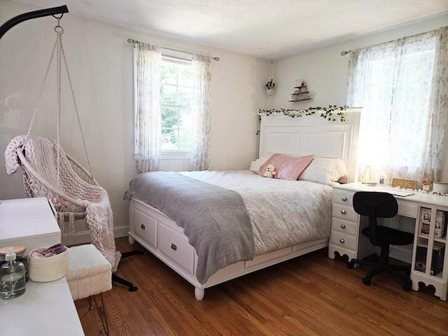 15 Sudbury Rd, Stow, MA 01775 - bedroom featuring dark wood finished floors and a desk