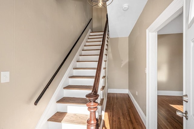 11-13 Read St, Lowell, MA 01850 - stairs featuring wood finished floors and baseboards
