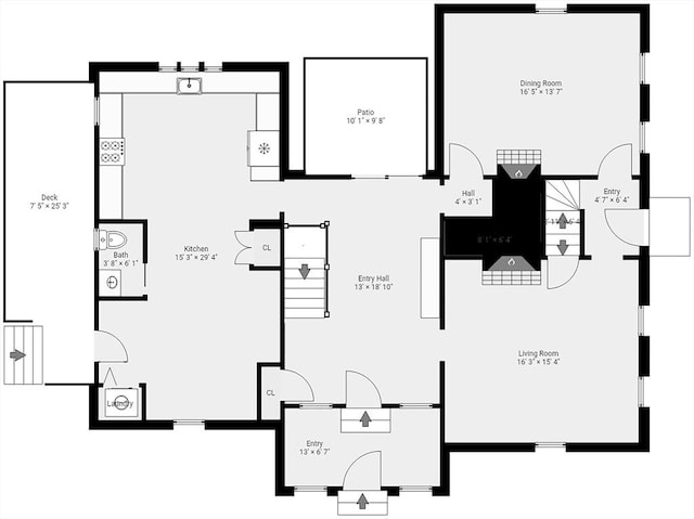 1395 Canton Ave, Milton, MA 02186 - view of floor plan / room layout