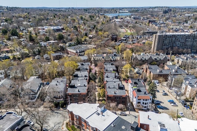 aerial overview of property's location