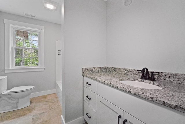 21 Stephanie St Unit 1, Gardner, MA 01440 - full bath with toilet, vanity, and baseboards