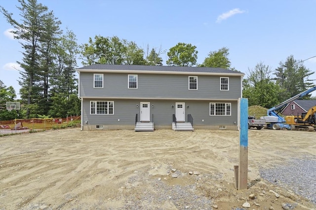 21 Stephanie St Unit 1, Gardner, MA 01440 - rear view of property featuring entry steps