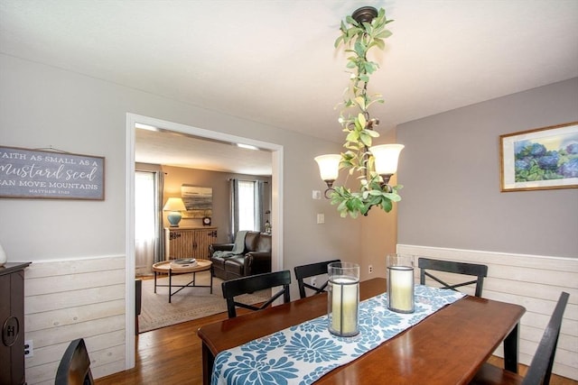 21 Flintlock Ridge Rd, Cohasset, MA 02025 - dining area featuring wood finished floors