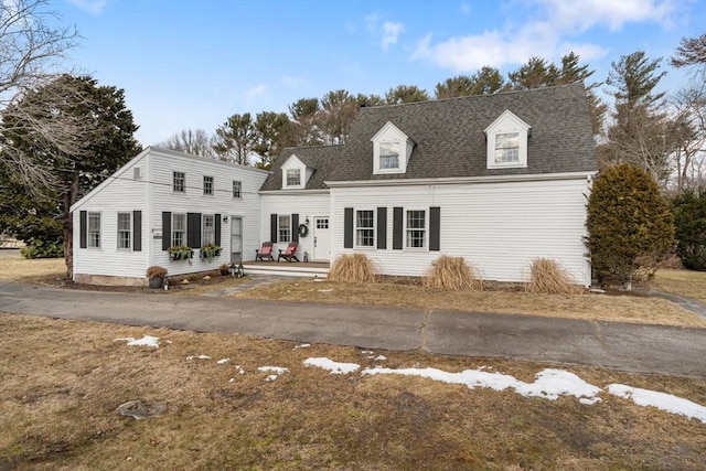 view of rear view of house