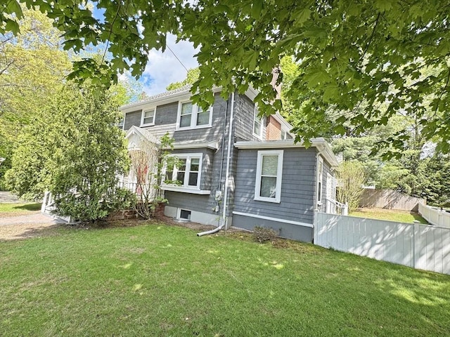 view of rear view of house