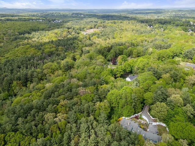 35 Chapin Rd, Holden, MA 01520 - aerial view of property and surrounding area with a heavily wooded area