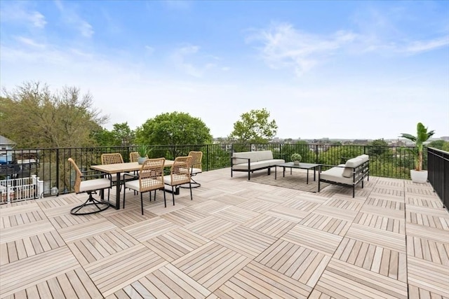 197 Winchester St Unit 197, Brookline, MA 02446 - view of patio featuring outdoor dining area and an outdoor hangout area