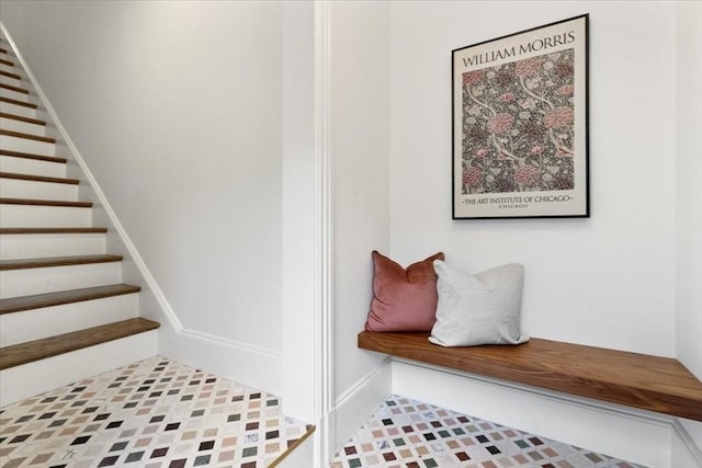 197 Winchester St Unit 197, Brookline, MA 02446 - mudroom featuring baseboards