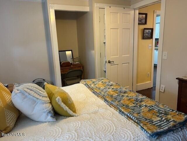 21 River St, North Adams, MA 01247 - bedroom featuring baseboards
