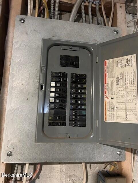 21 River St, North Adams, MA 01247 - utilities with electric panel