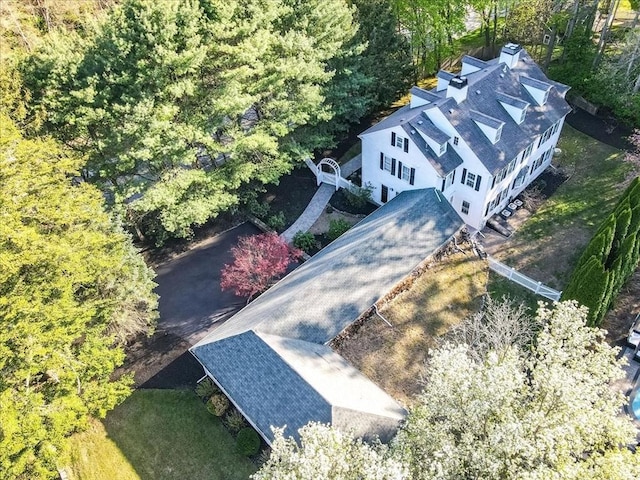 drone / aerial view