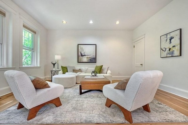 68 Parkman St Unit 3, Brookline, MA 02446 - living room with wood finished floors and recessed lighting