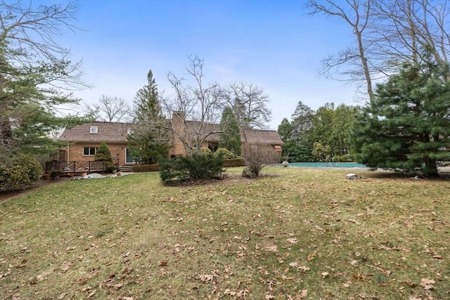 21 Wildewood Dr, Lynnfield, MA 01940 - view of yard featuring a deck