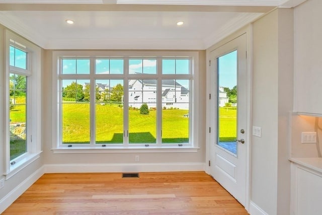 7 Stage Coach Rd, Lexington, MA 02421 - unfurnished sunroom featuring visible vents
