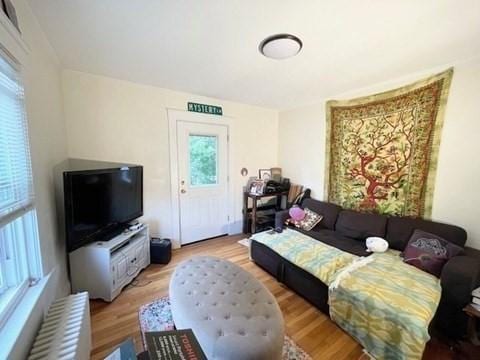 192 Salem St, Wakefield, MA 01880 - living area featuring light wood-style flooring